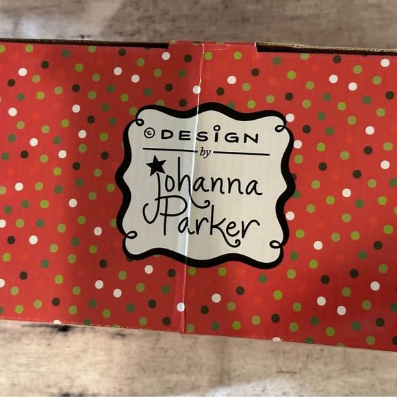 NIB Johanna Parker Christmas Snowman Sugar & Creamer Set - Picture 6 of 7